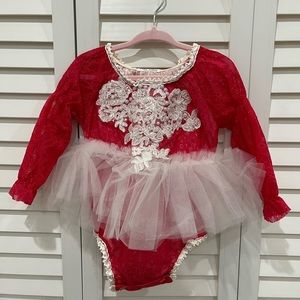 Custom made order red dress 👗